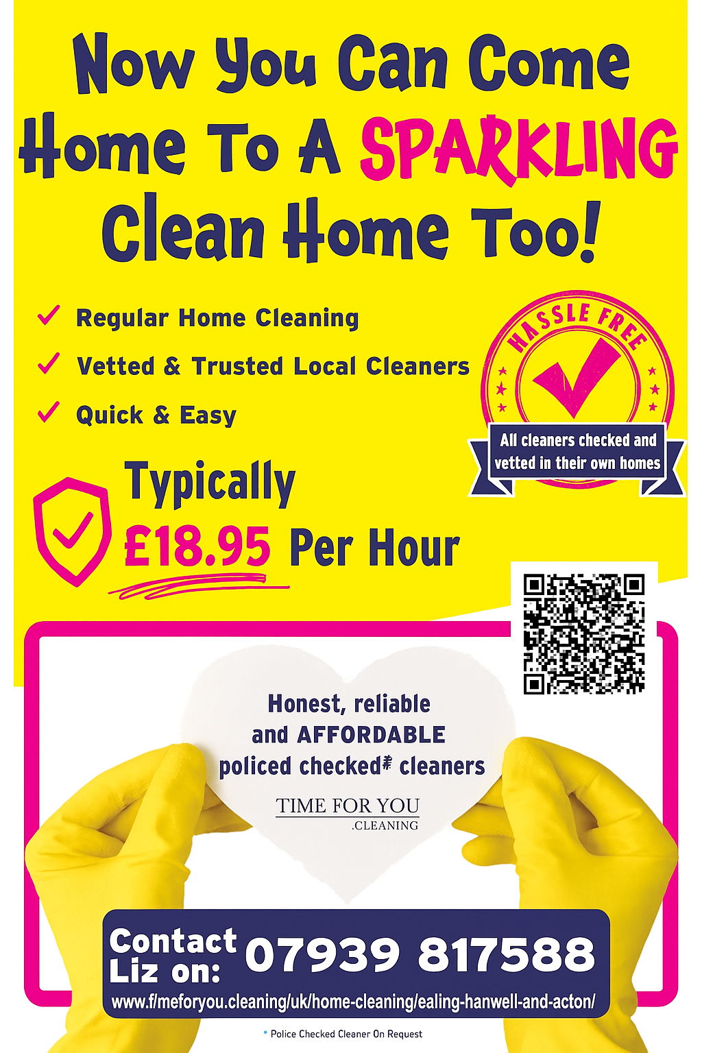 Time for you cleaning Time for you cleaning